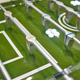 Illustration for article titled Ford Designed a Sleek Futuristic Foosball Table With Actual Grass Turf